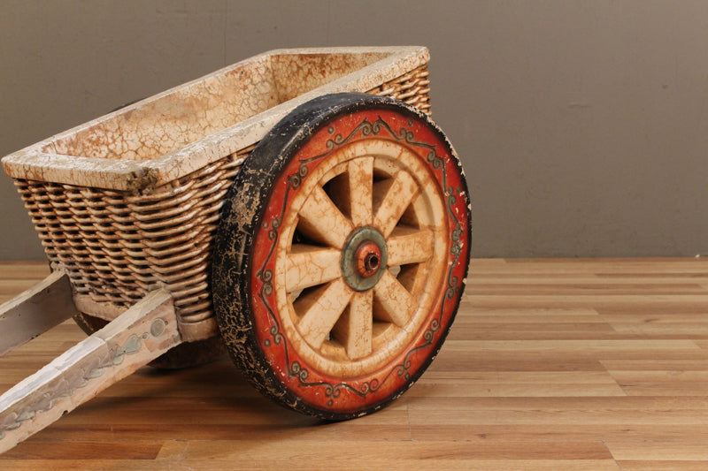 Cement Wheelbarrow Planter - ONLINE ONLY
