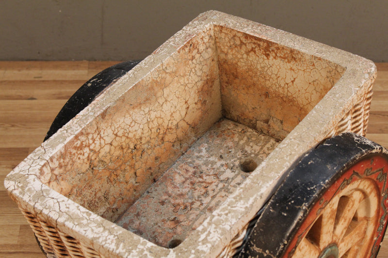 Cement Wheelbarrow Planter - ONLINE ONLY
