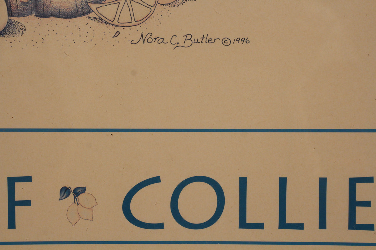1990s "Taste of Collier" Food Festival Print