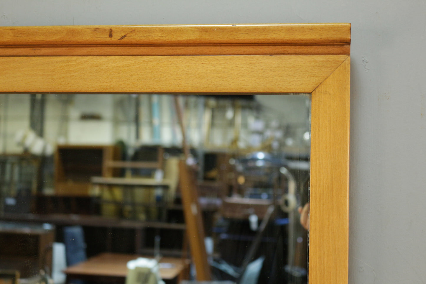 Large Maple Mirror
