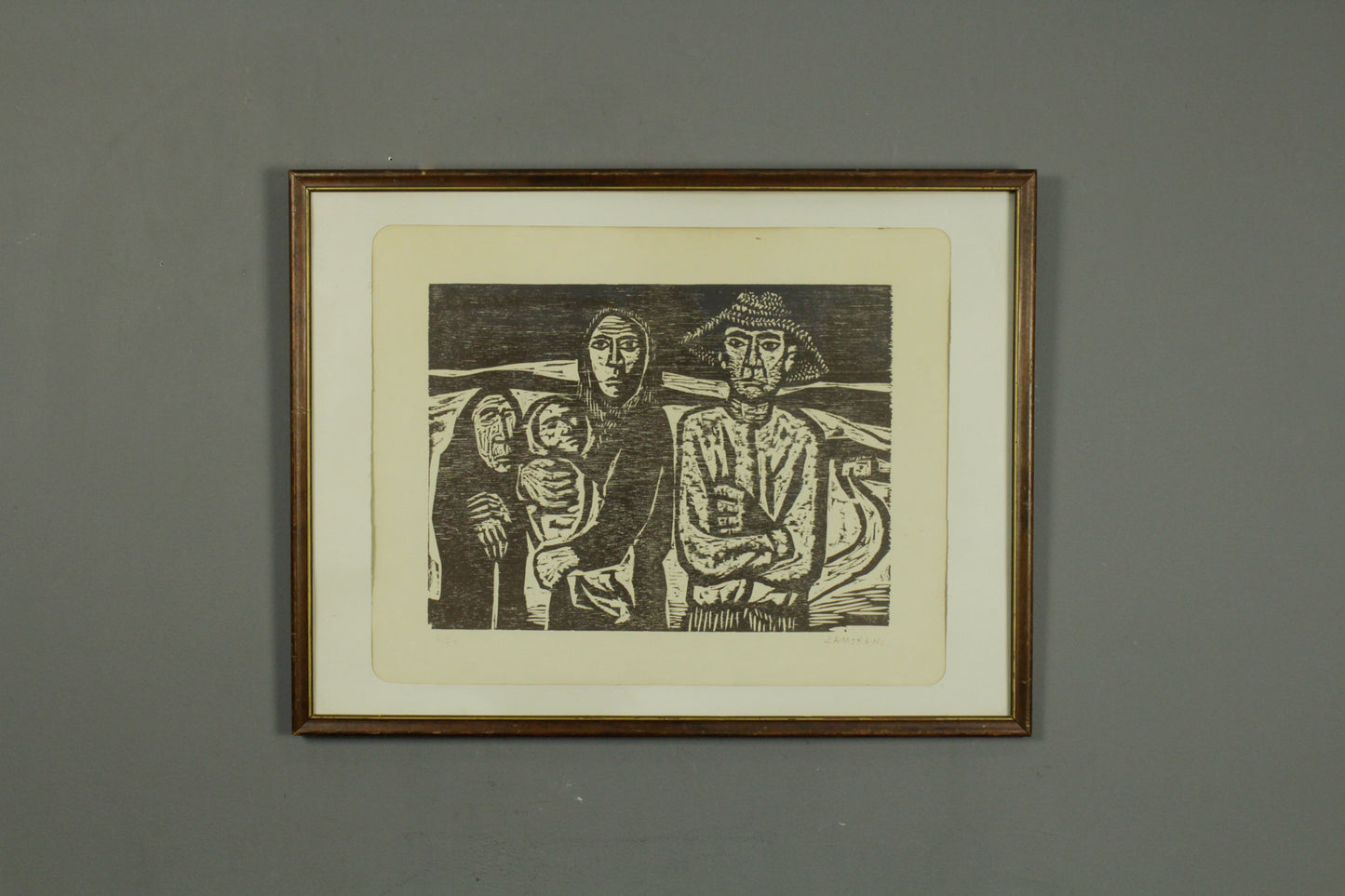 "Generations" Woodblock Print