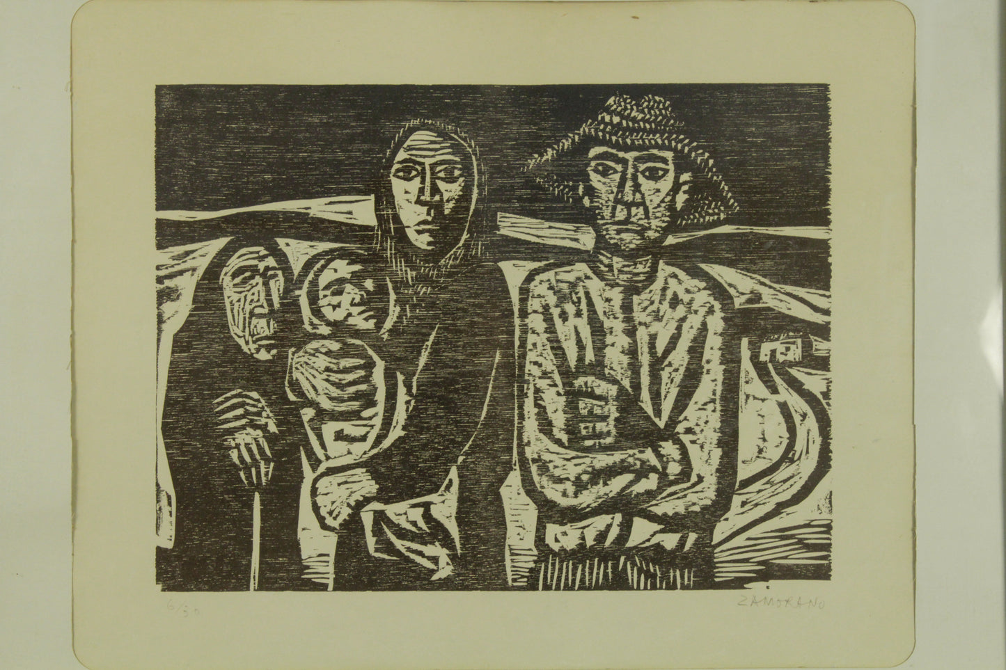"Generations" Woodblock Print