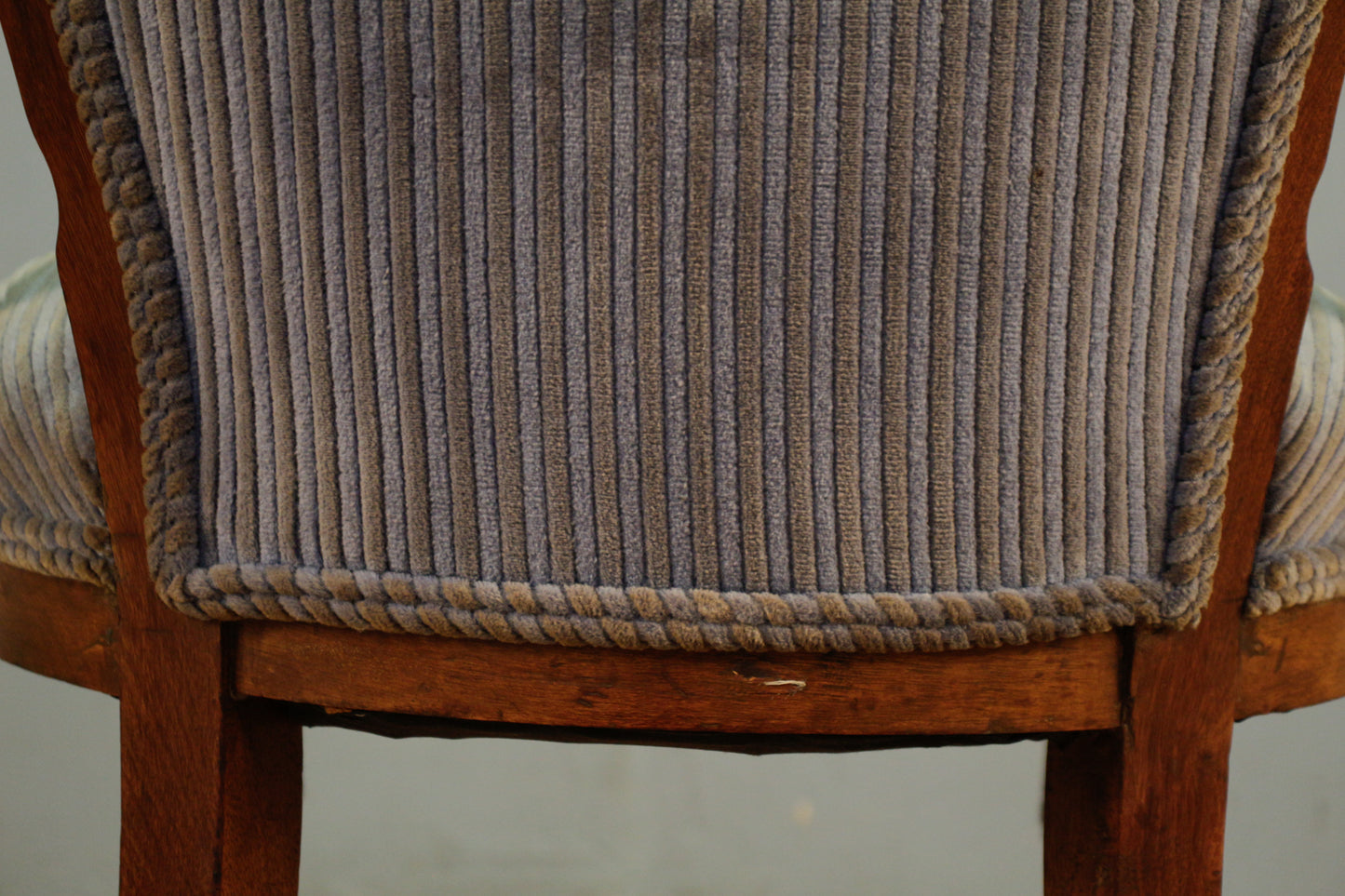 Victorian Eastlake Walnut & Velveteen Parlor Chair