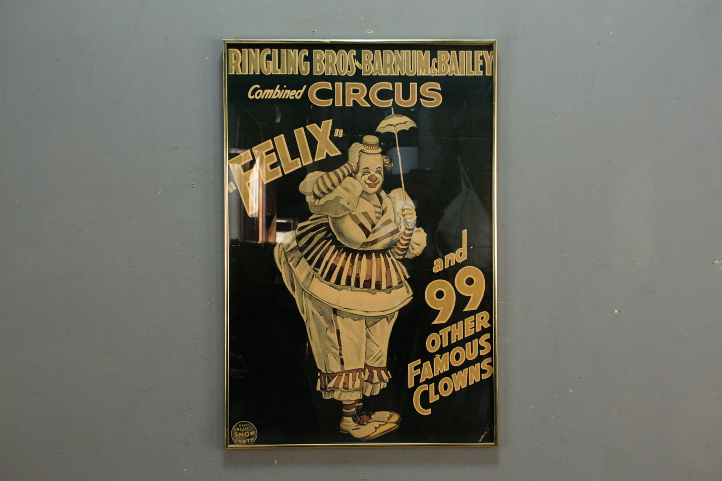 "Felix the Clown" Reproduction Print