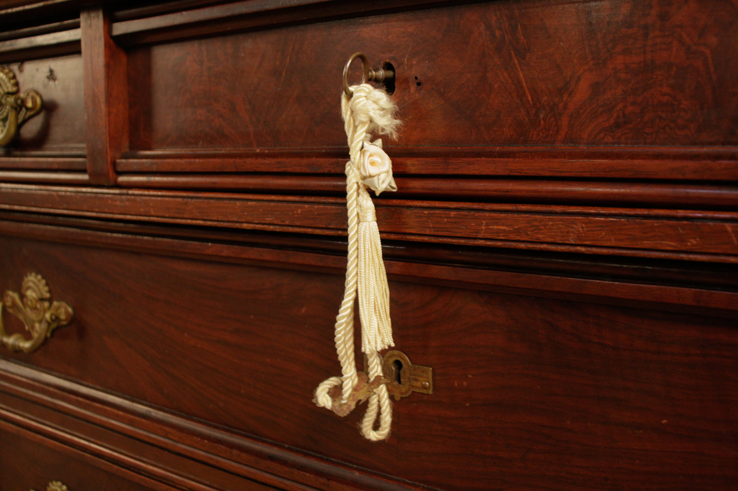 Victorian Marble-Top 5-Drawer Dresser - ONLINE ONLY