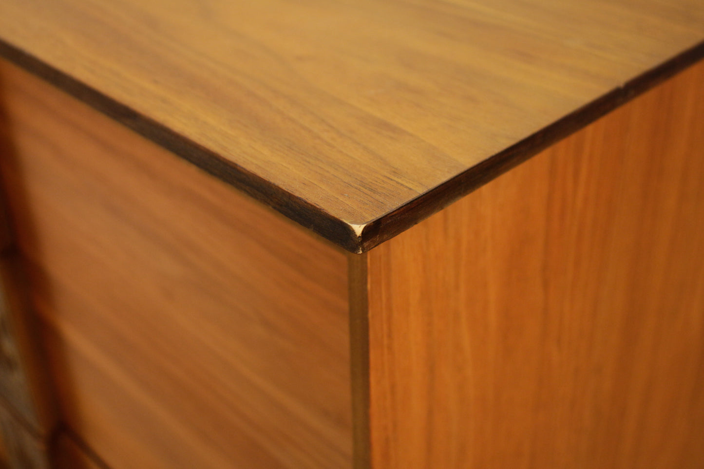 Bassett Carved Walnut 6-Drawer Dresser