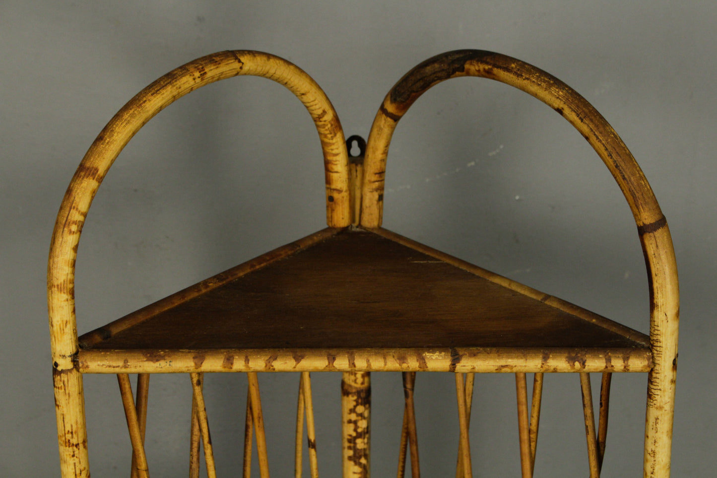 Small Bamboo Corner Shelf