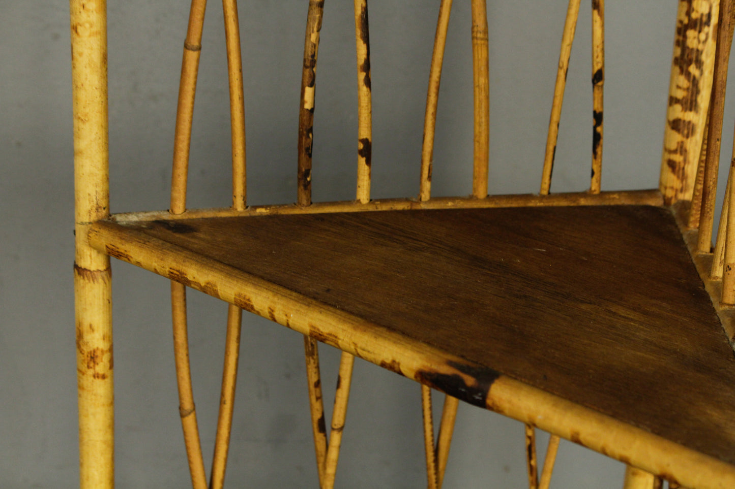 Small Bamboo Corner Shelf