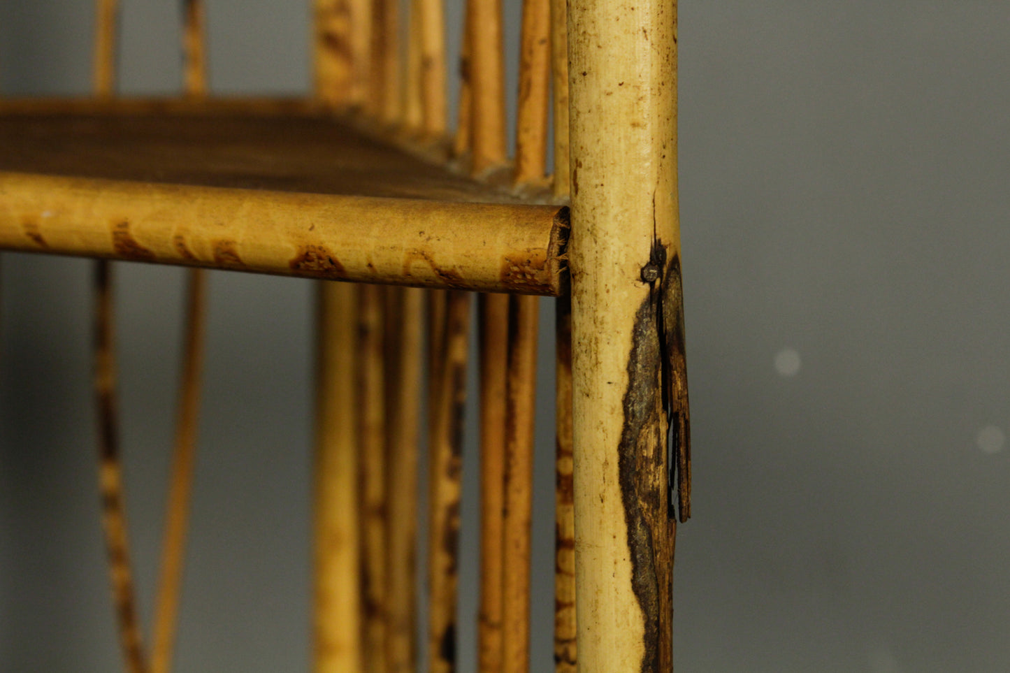 Small Bamboo Corner Shelf