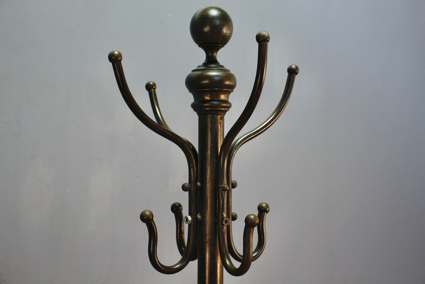 Ornate Brass Coat Rack