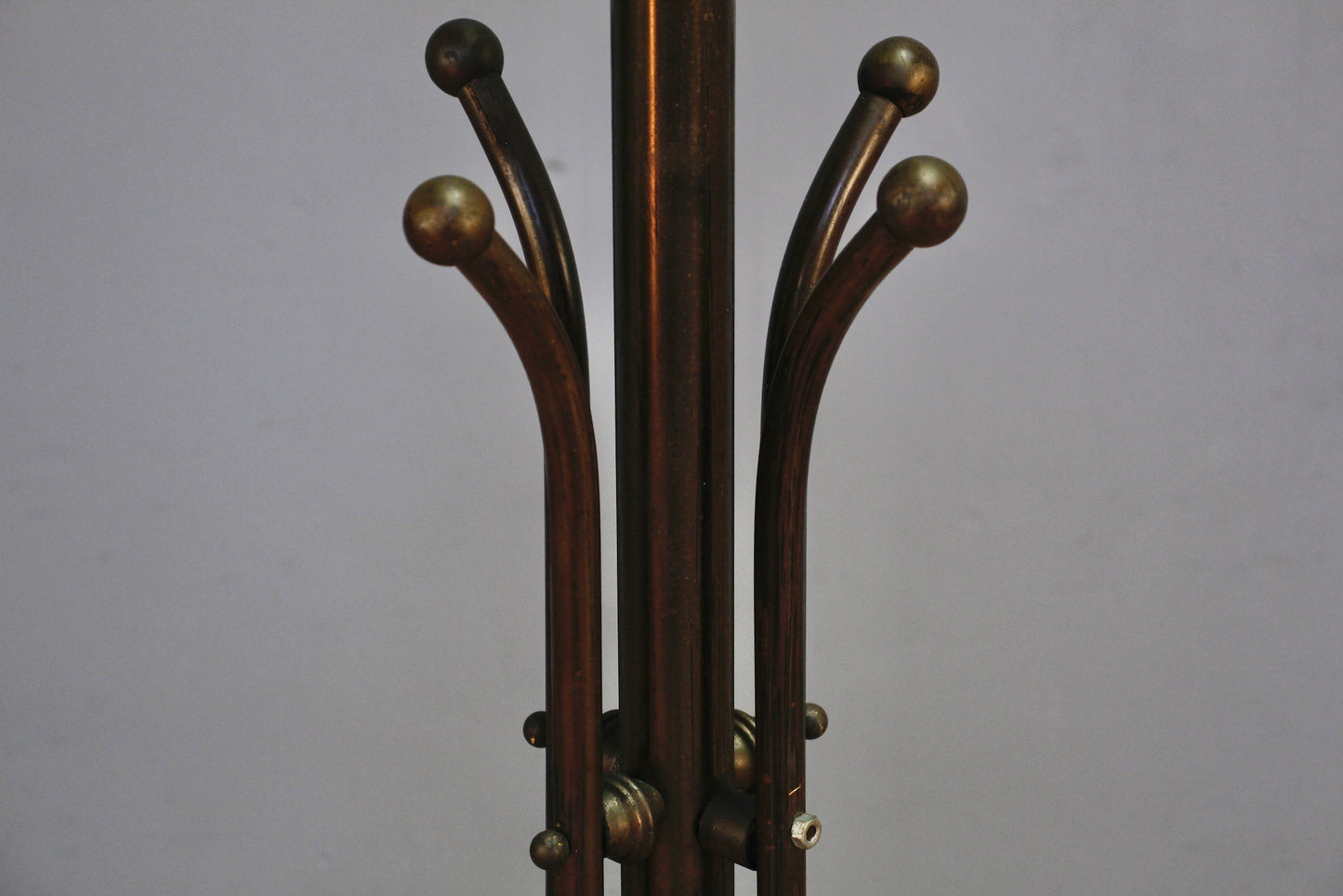 Ornate Brass Coat Rack