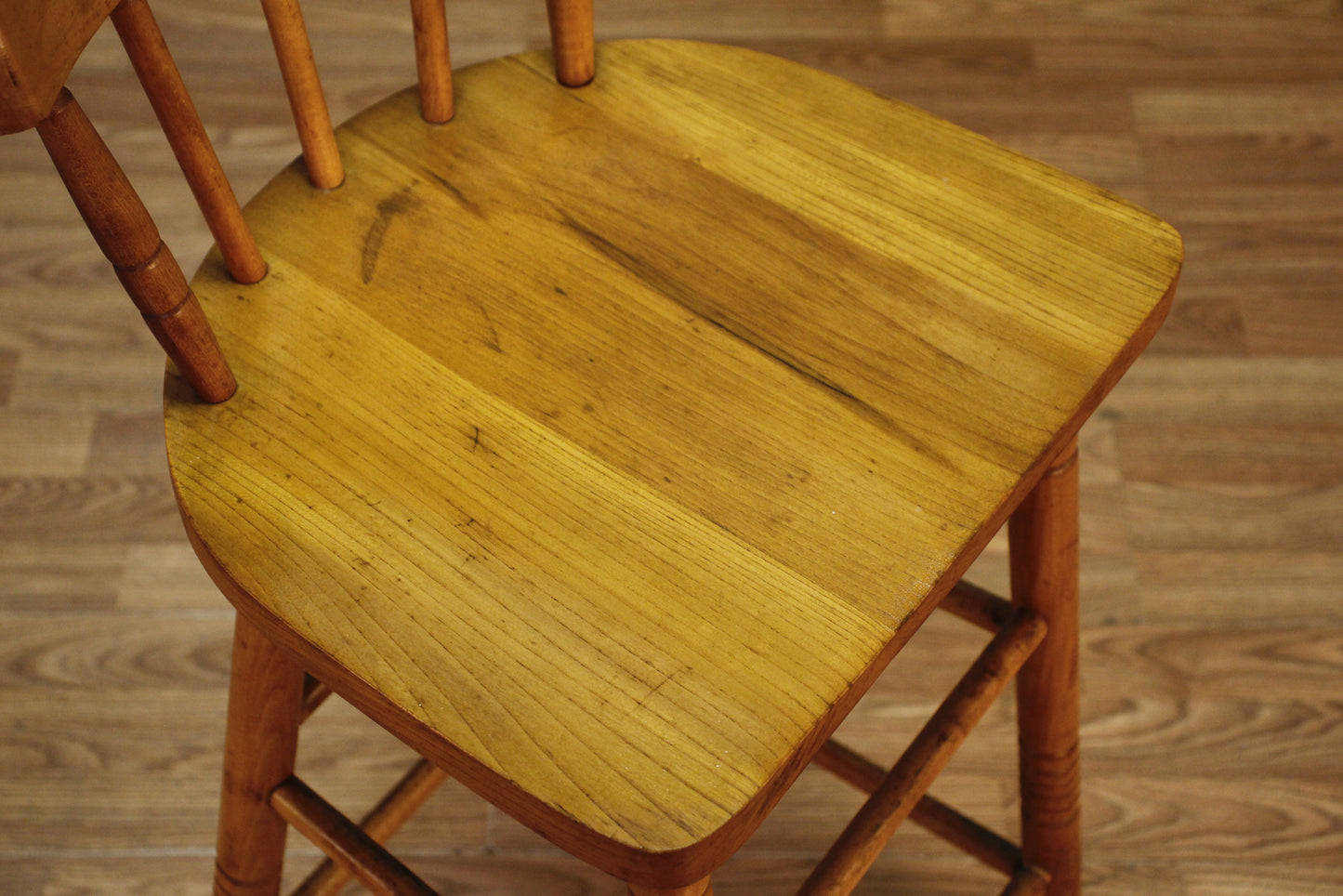 Maple Windsor Bar Stool