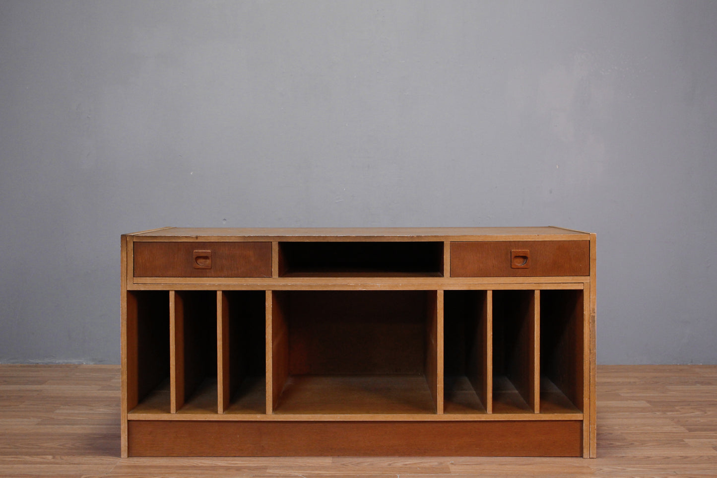 Two-Toned Danish Teak Expanding Console