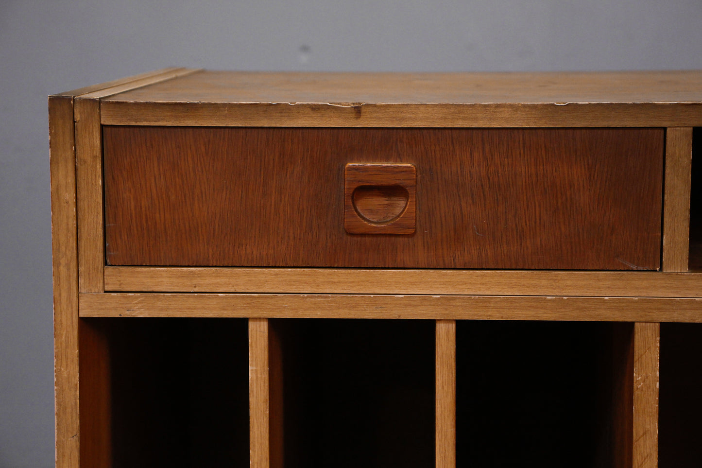 Two-Toned Danish Teak Expanding Console