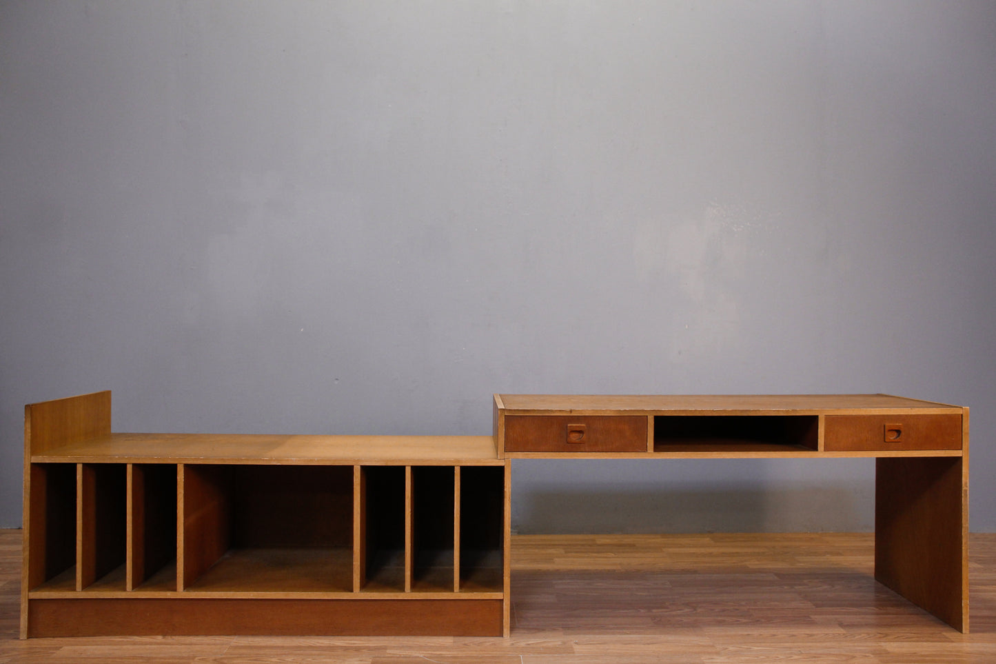 Two-Toned Danish Teak Expanding Console