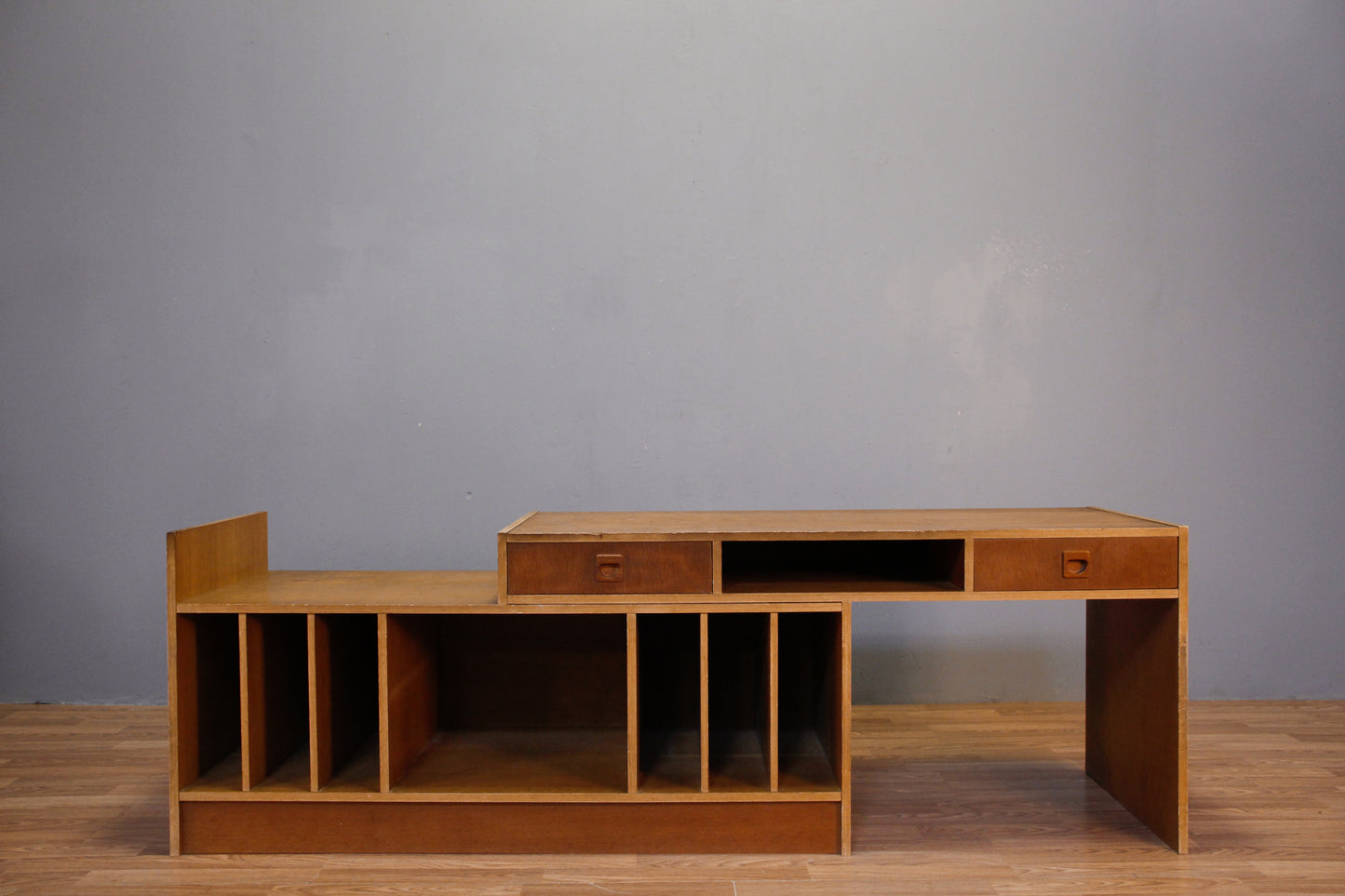 Two-Toned Danish Teak Expanding Console