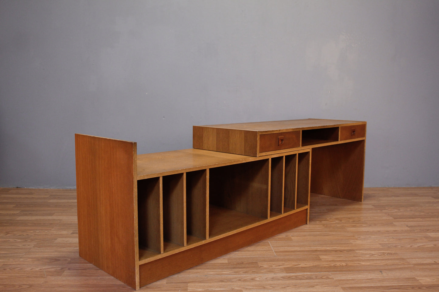Two-Toned Danish Teak Expanding Console