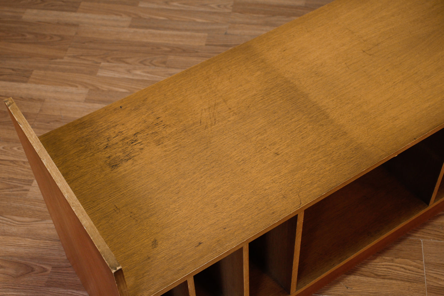 Two-Toned Danish Teak Expanding Console