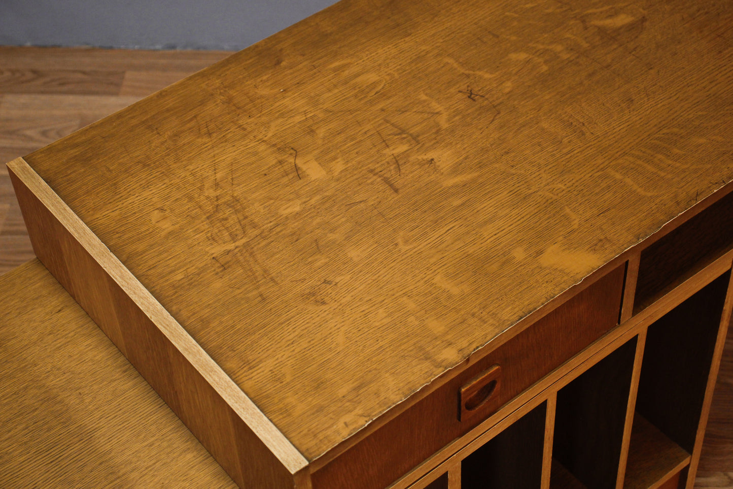 Two-Toned Danish Teak Expanding Console