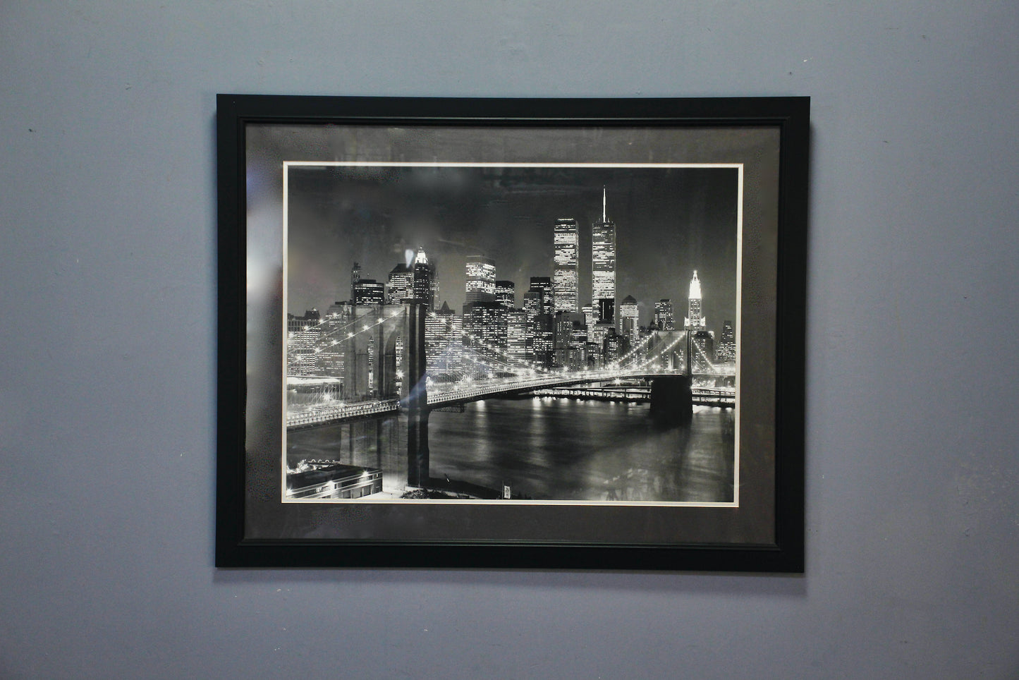 "Brooklyn Bridge At Night" Print