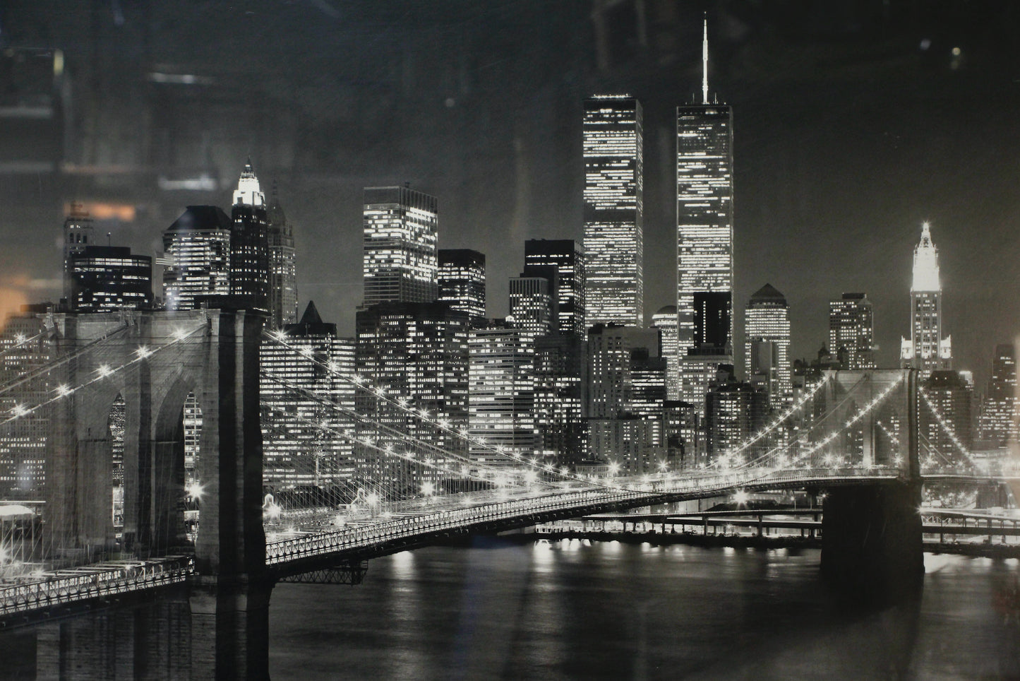 "Brooklyn Bridge At Night" Print