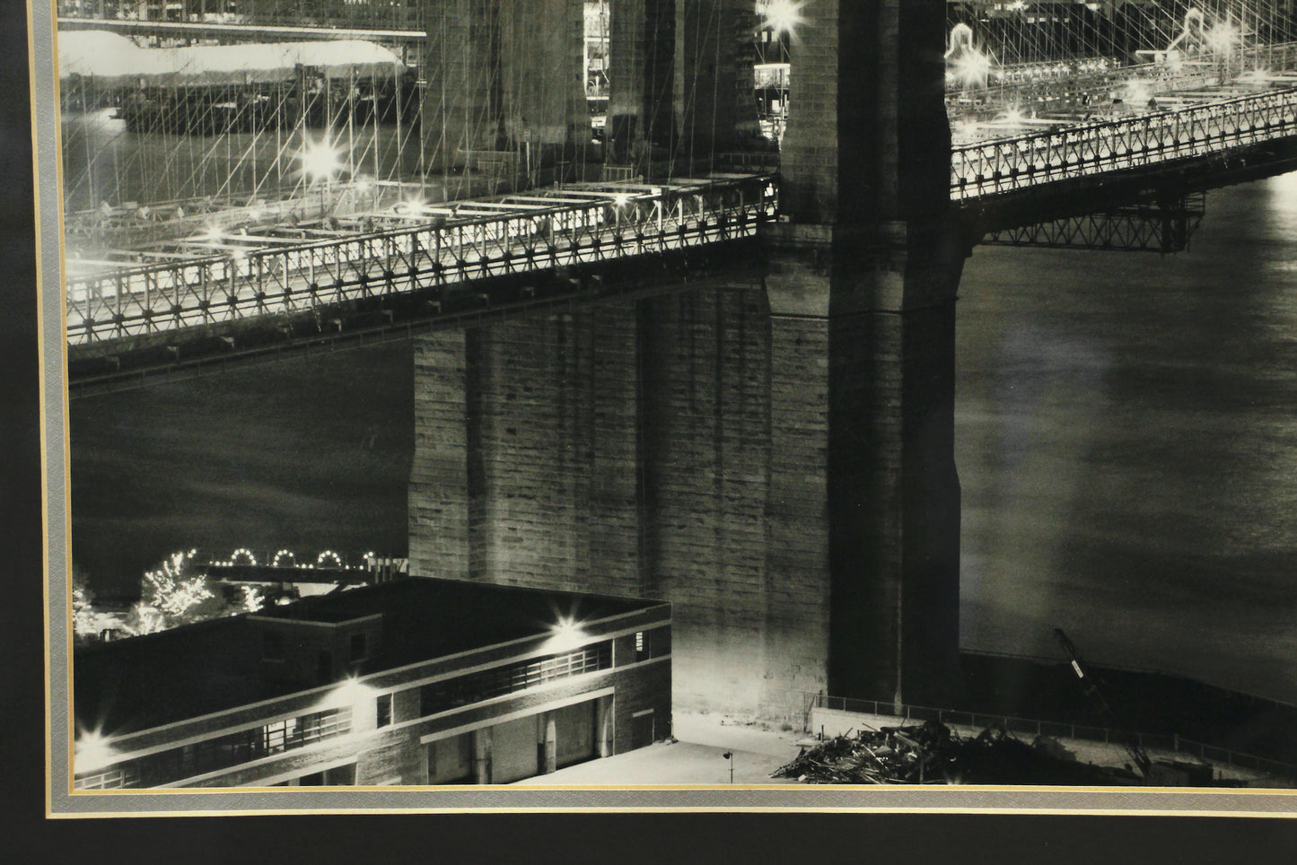 "Brooklyn Bridge At Night" Print