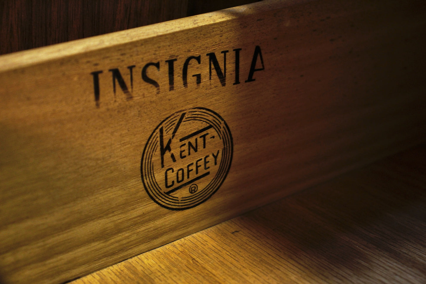 Kent Coffey "Insignia" 9-Drawer Credenza