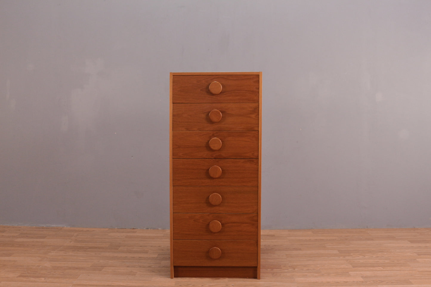 Swedish 7-Drawer Teak Lingerie Chest