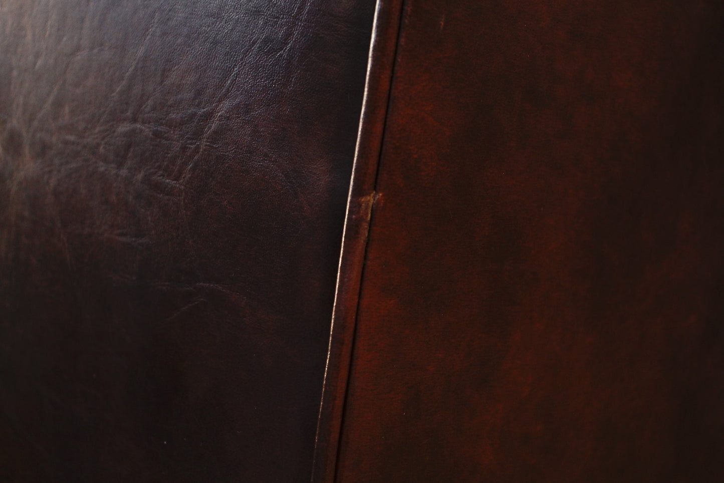 Brown Tufted Wingback Chair