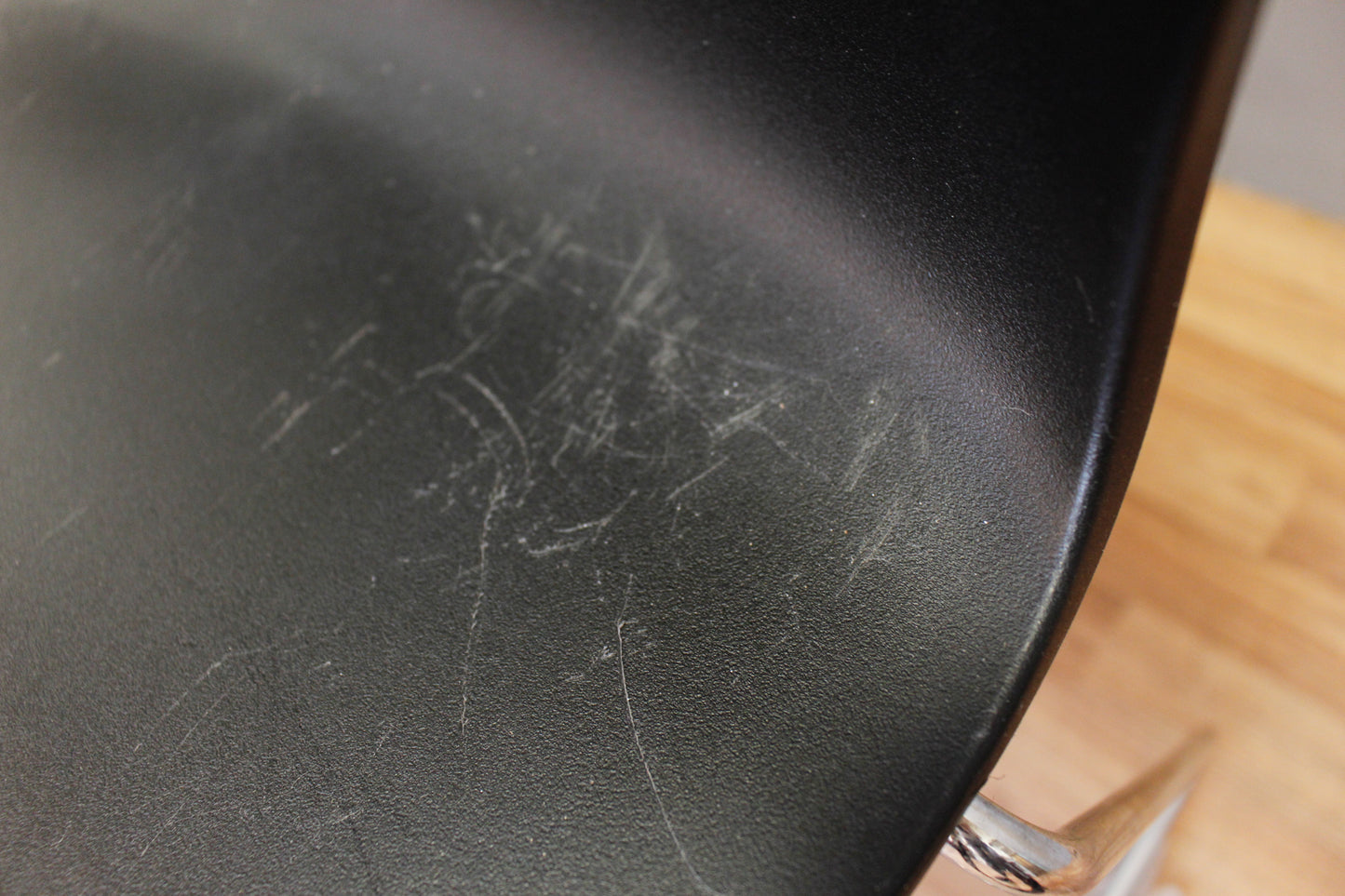 Eurotech Black Plastic Side Chair