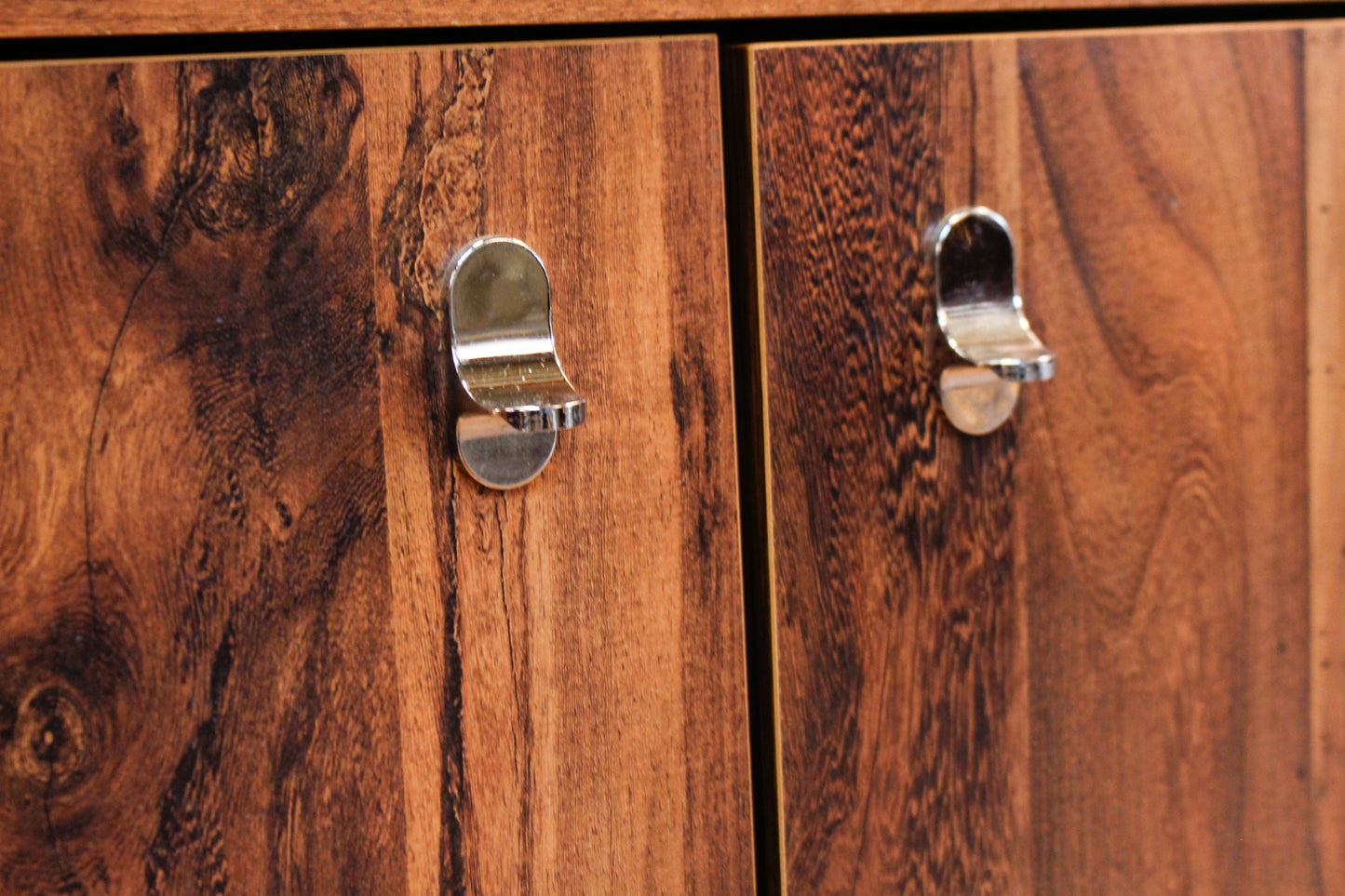 Laminate Illuminated 2-Door Wall Unit