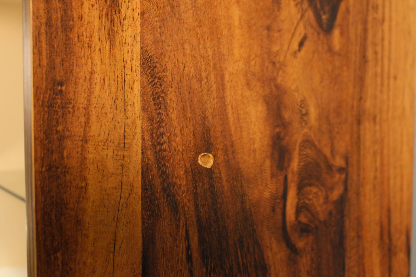 Laminate Illuminated 2-Door Wall Unit