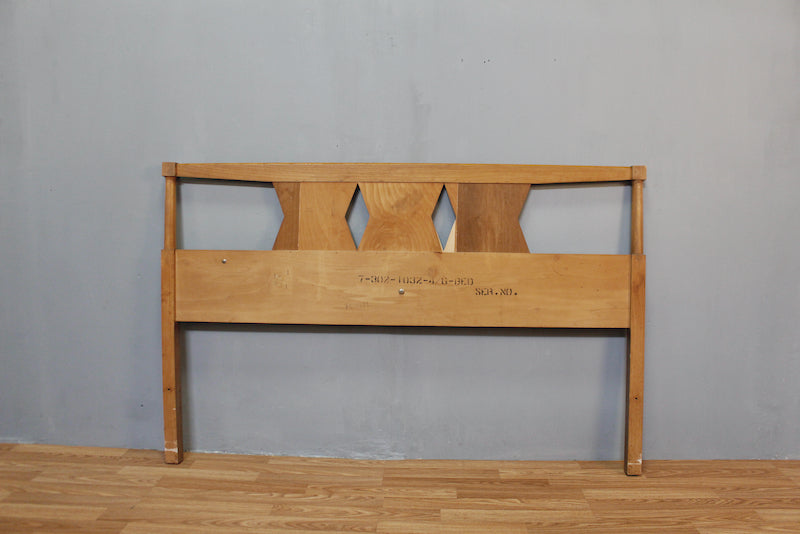 Basic-Witz Full Diamonds Headboard - ONLINE ONLY