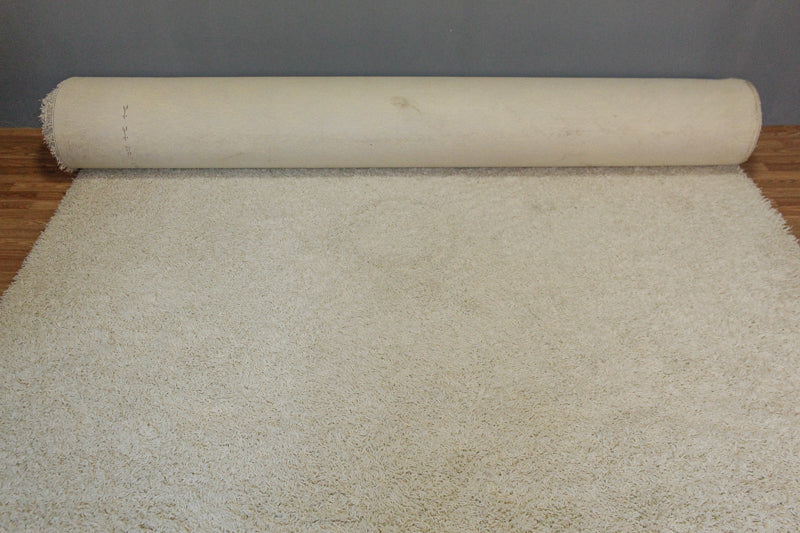 Extra Large Off-White Shag Area Rug - ONLINE ONLY