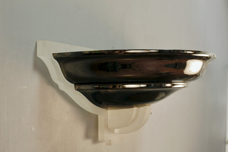 Large Karl Springer Deco Revival Sconce