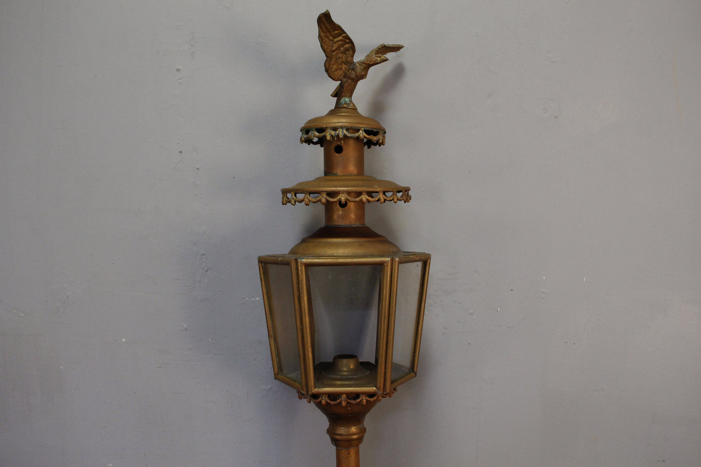 Pair of Brass Carriage Lanterns