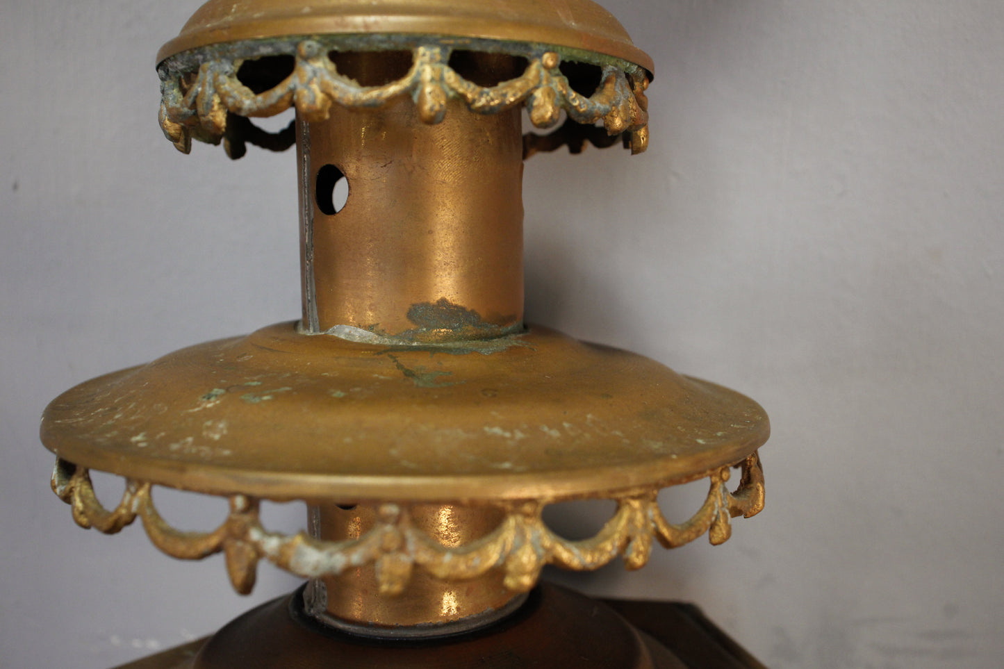 Pair of Brass Carriage Lanterns