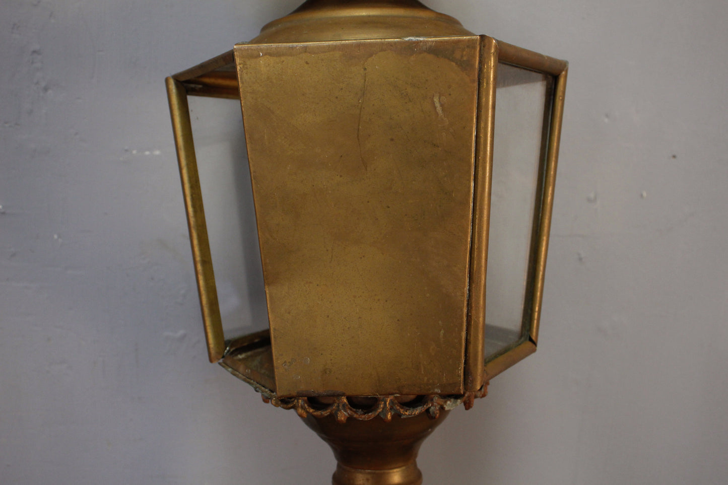 Pair of Brass Carriage Lanterns