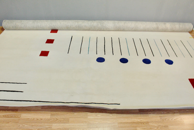 Large Kandinsky-Style Area Rug - ONLINE ONLY