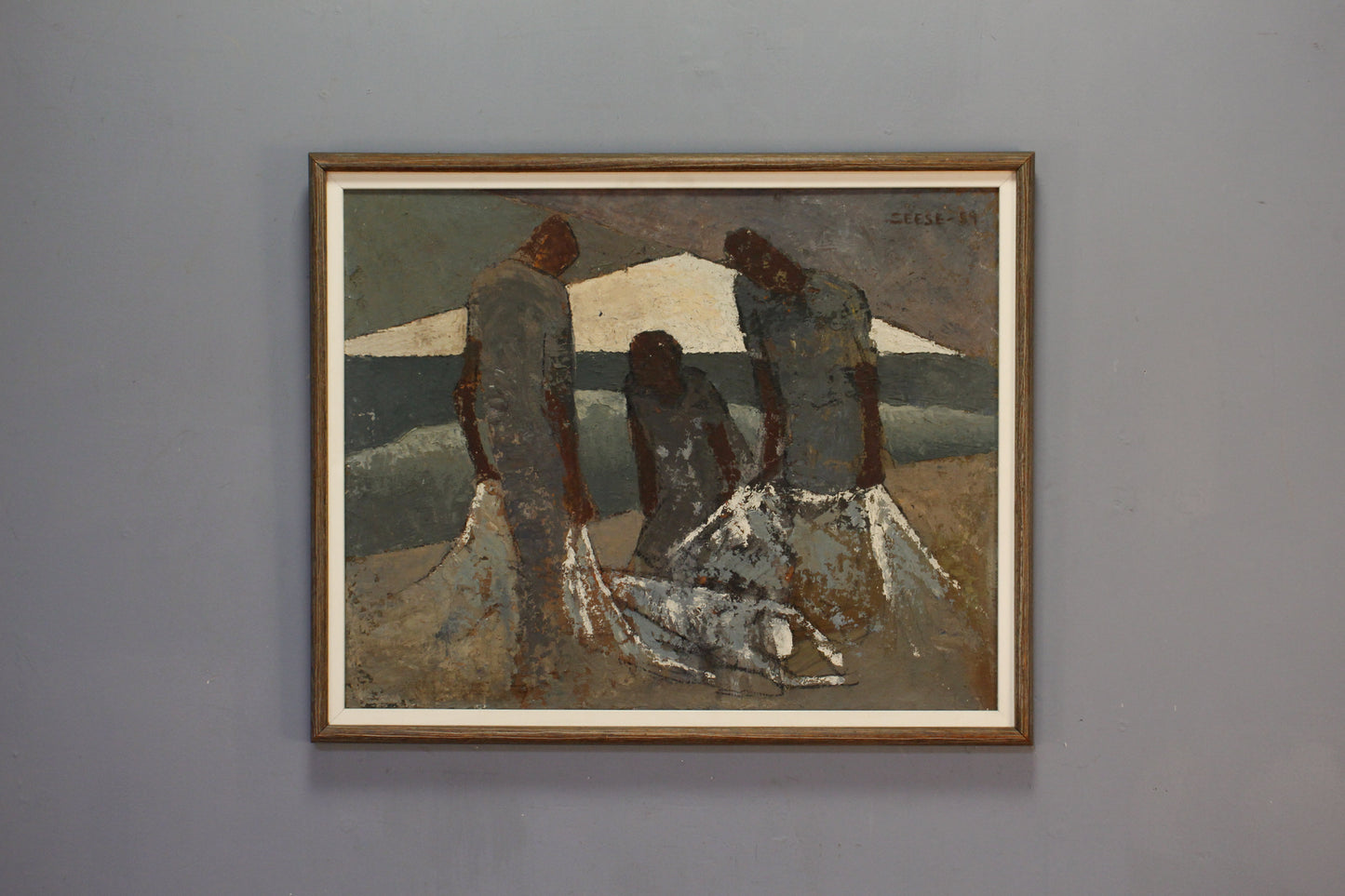1950s "The Shroud" Painting
