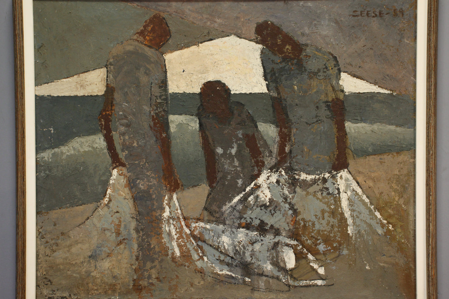1950s "The Shroud" Painting