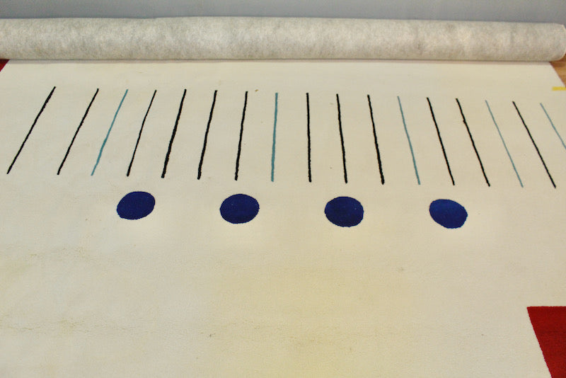 Large Kandinsky-Style Area Rug - ONLINE ONLY