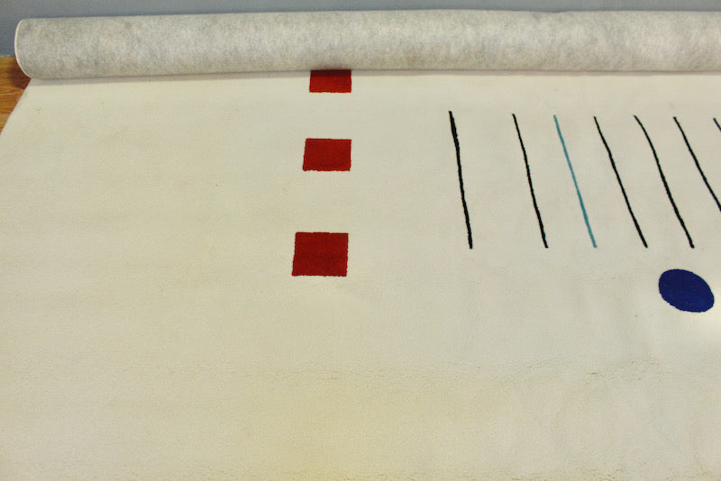 Large Kandinsky-Style Area Rug - ONLINE ONLY