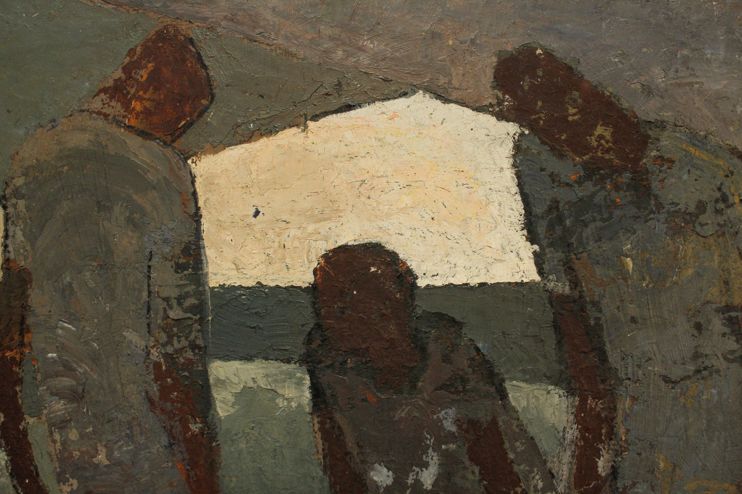 1950s "The Shroud" Painting