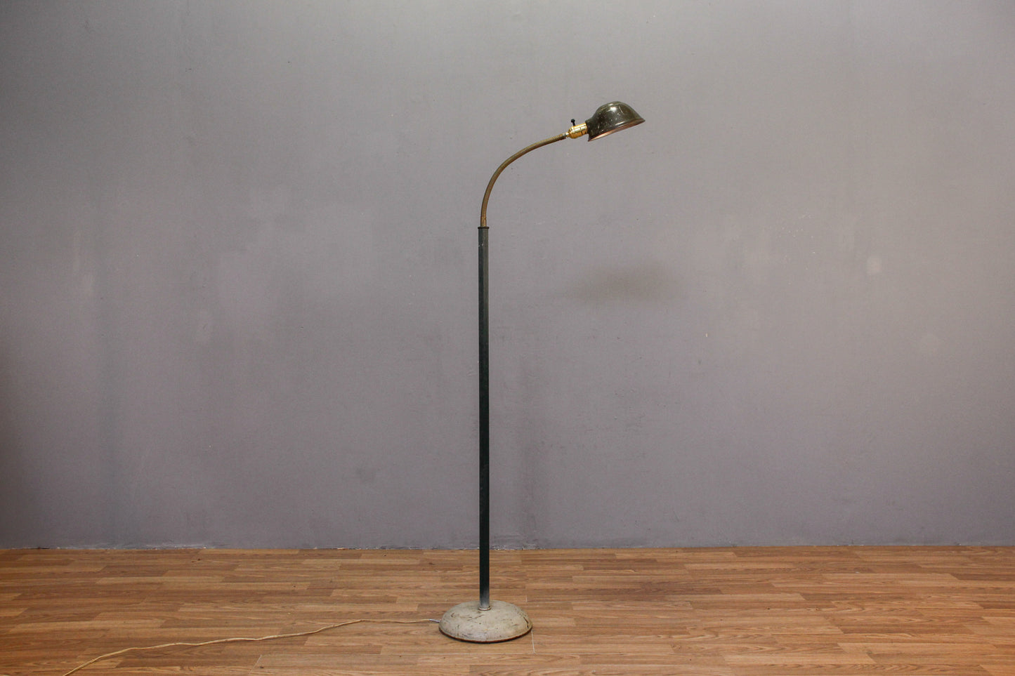 Deco Industrial Gooseneck Floor Lamp