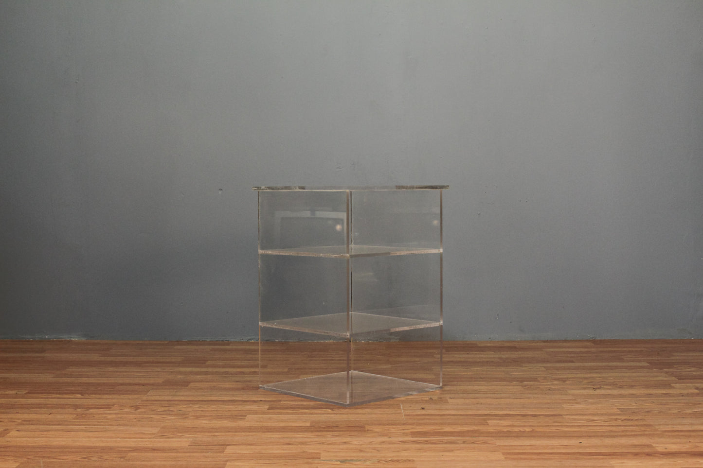 Lucite 3-Tier Side Table