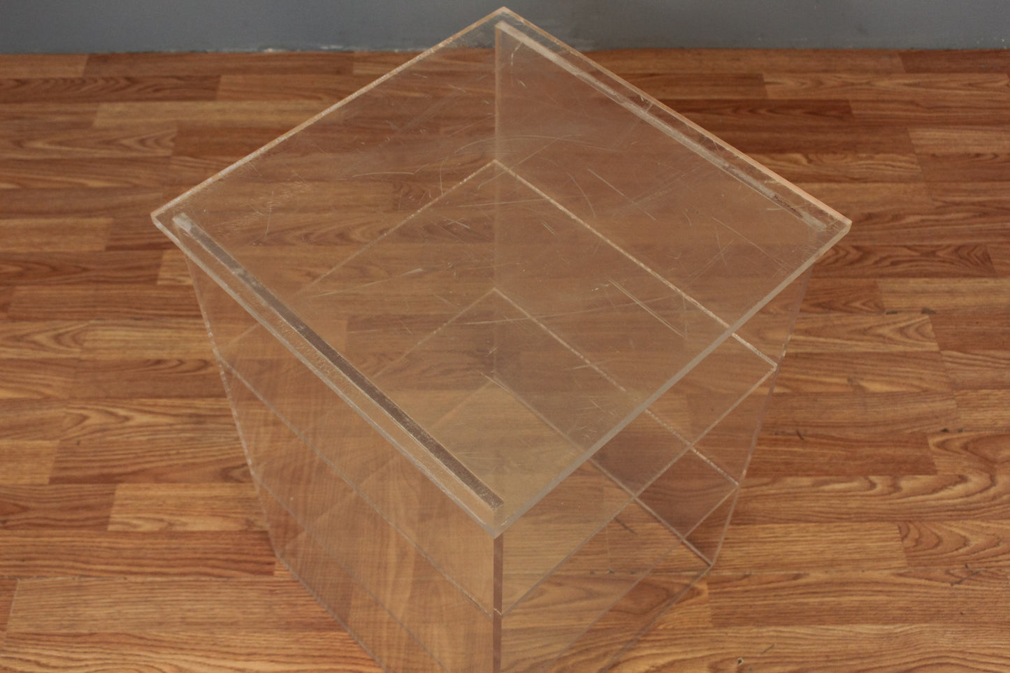 Lucite 3-Tier Side Table