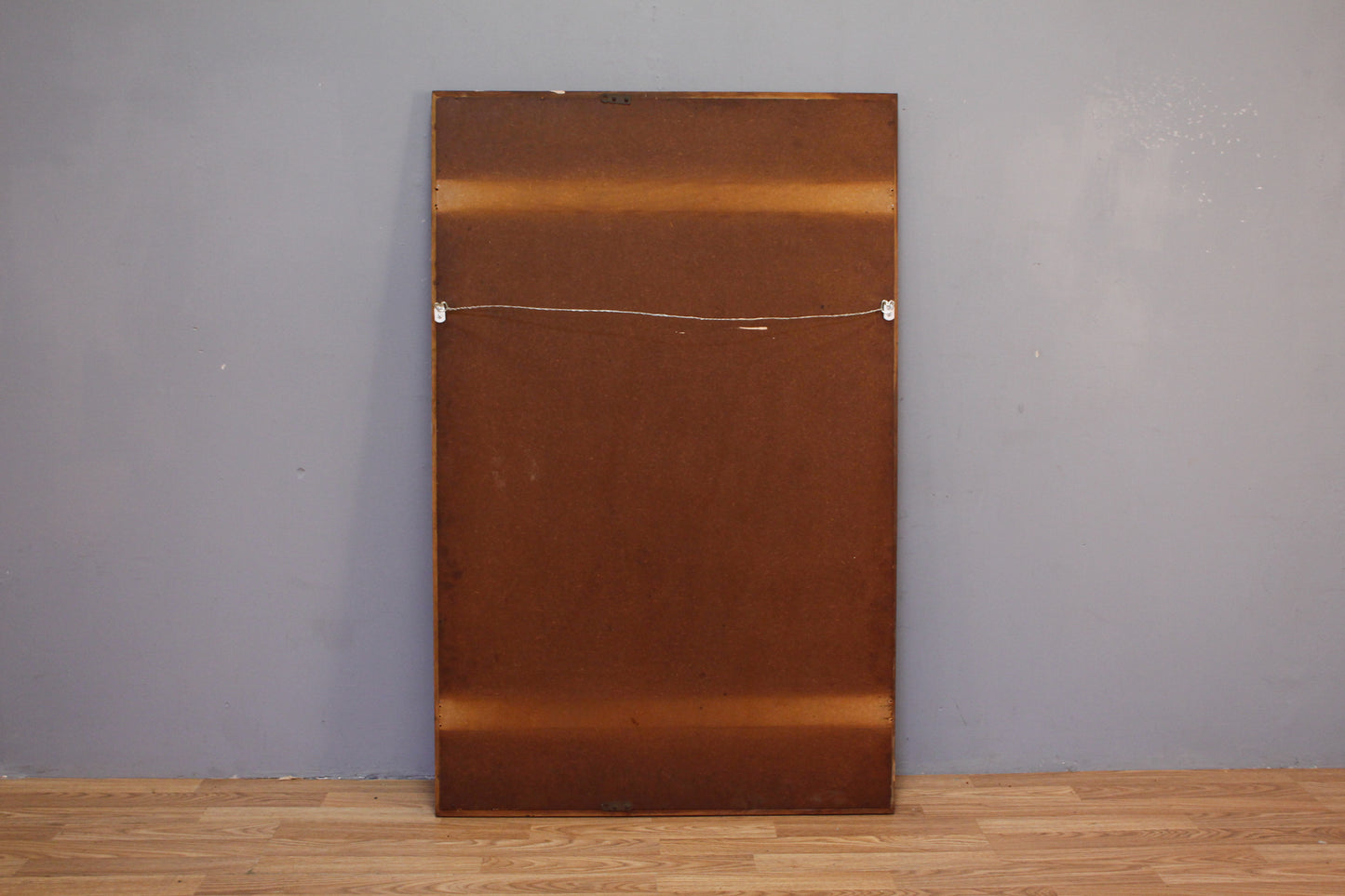 Tall Simple Walnut Mirror - ONLINE ONLY