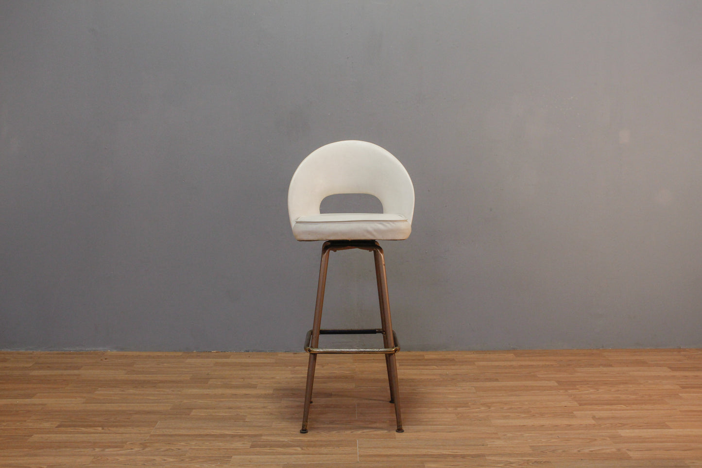 Marshmallow Swivel Bar Stool