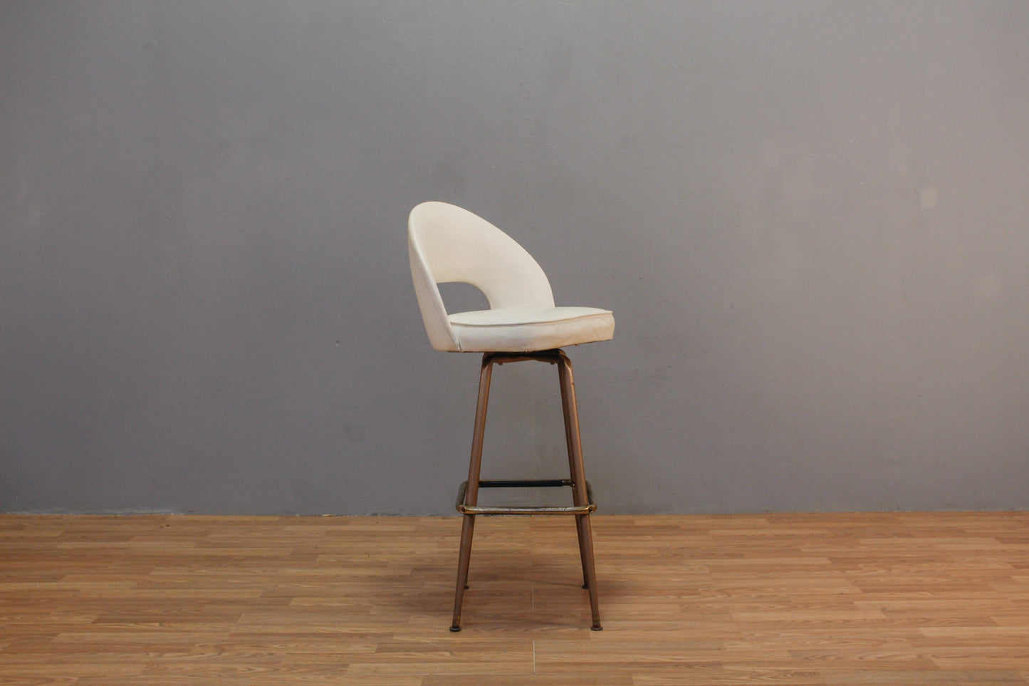 Marshmallow Swivel Bar Stool
